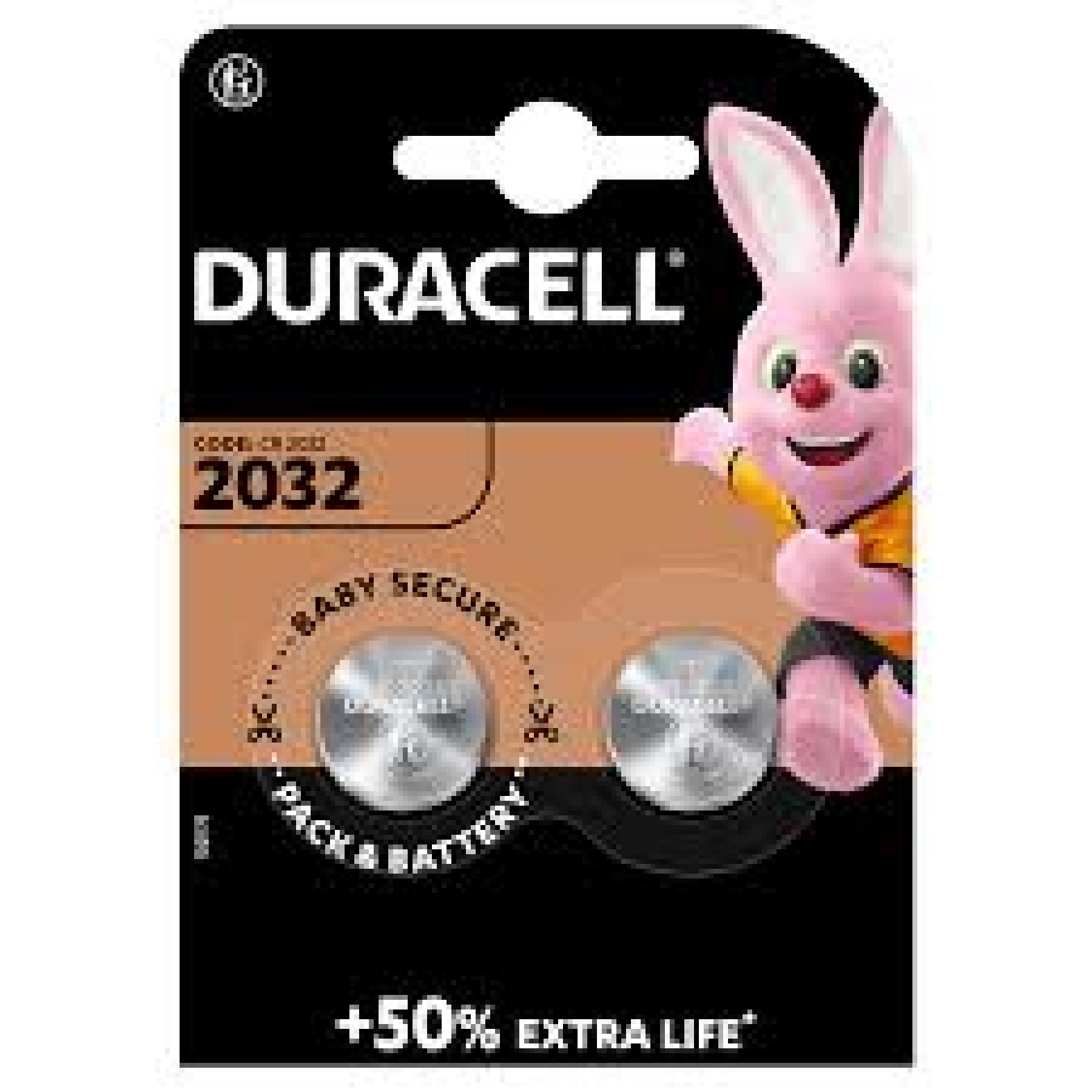 Duracell DL2032 Pack of 2